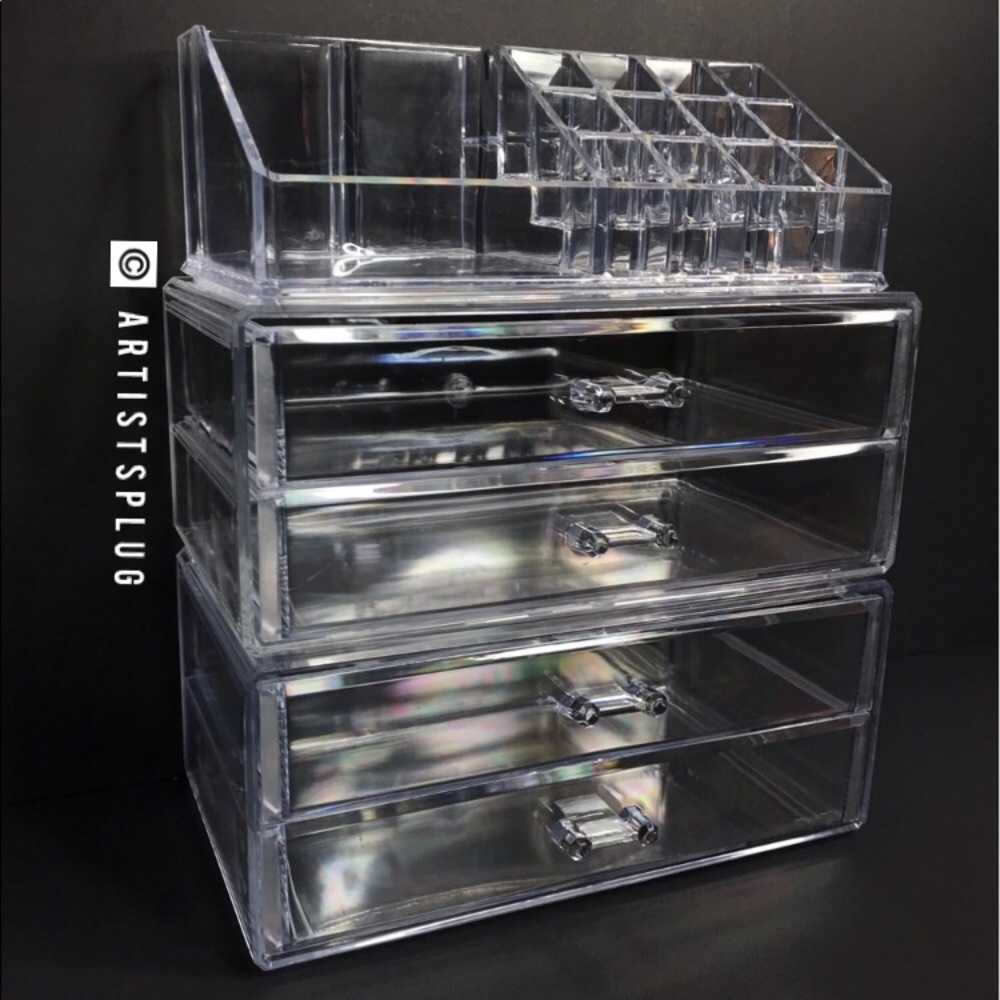 ONE LEFT!🌟 ACRYLIC MAKEUP DRAWER ORGANIZER SET 3 - Picture 4 of 7